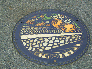 画像:マンホール