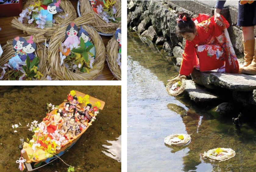 画像：流し雛　4月3日(月)