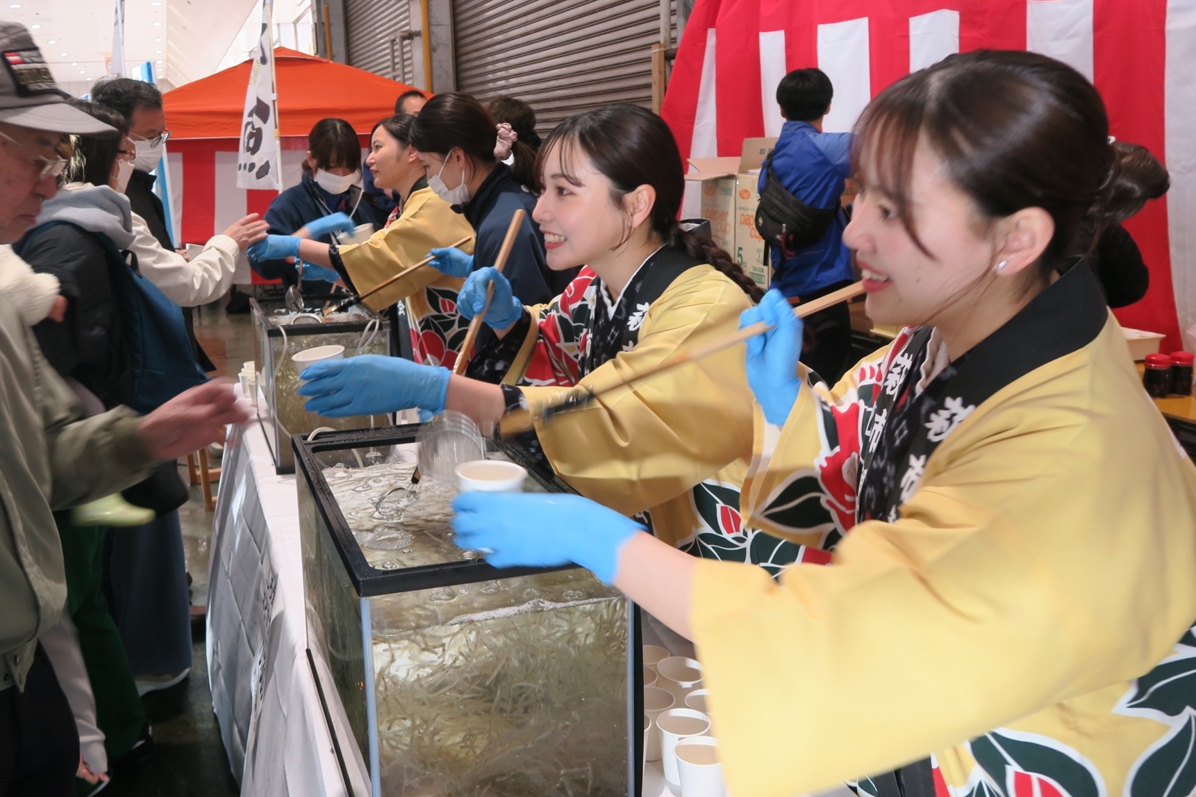 画像：萩・しろ魚まつり