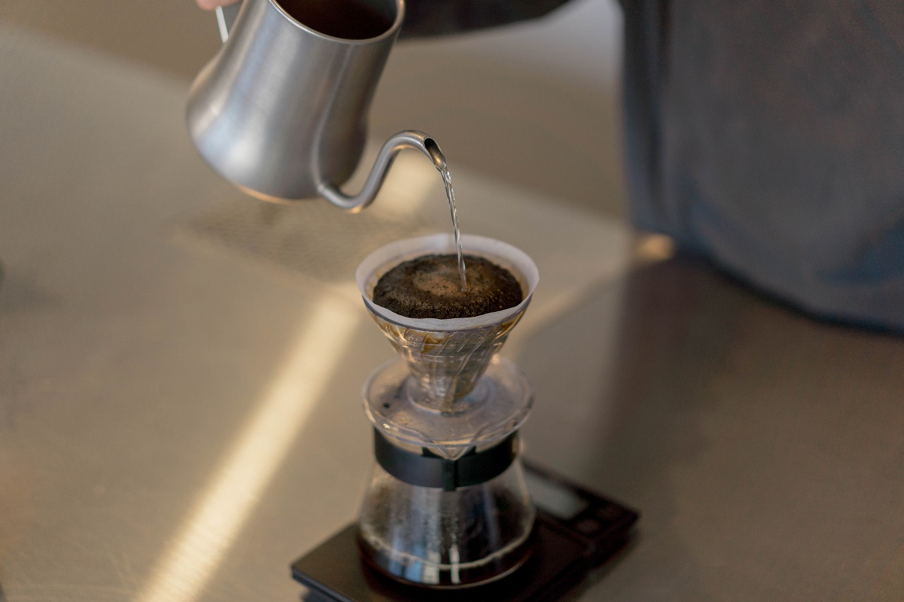 画像：コーヒーハンドドリップ体験